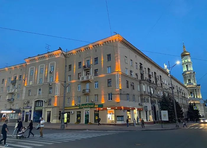 Modern Luxury Studio In The Center Of Kharkiv At Konstitutsii Square